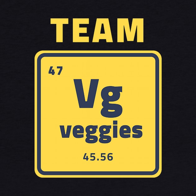 Team veggies vegan quote by Veganstitute 